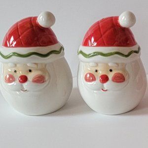 Santa Salt & Pepper Shaker Set